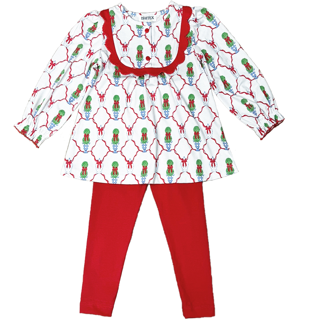 TOPIARY GIRL'S LEGGINGS SET