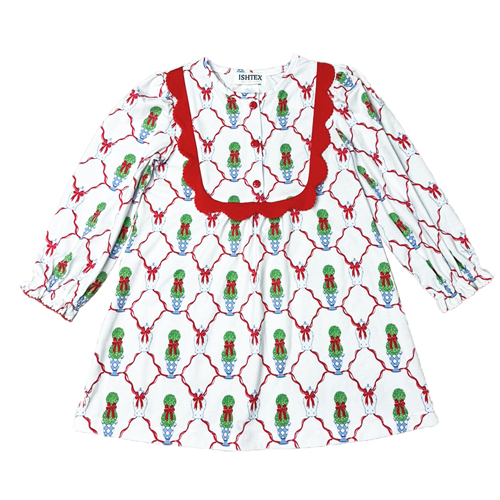 TOPIARY GIRL'S DRESS