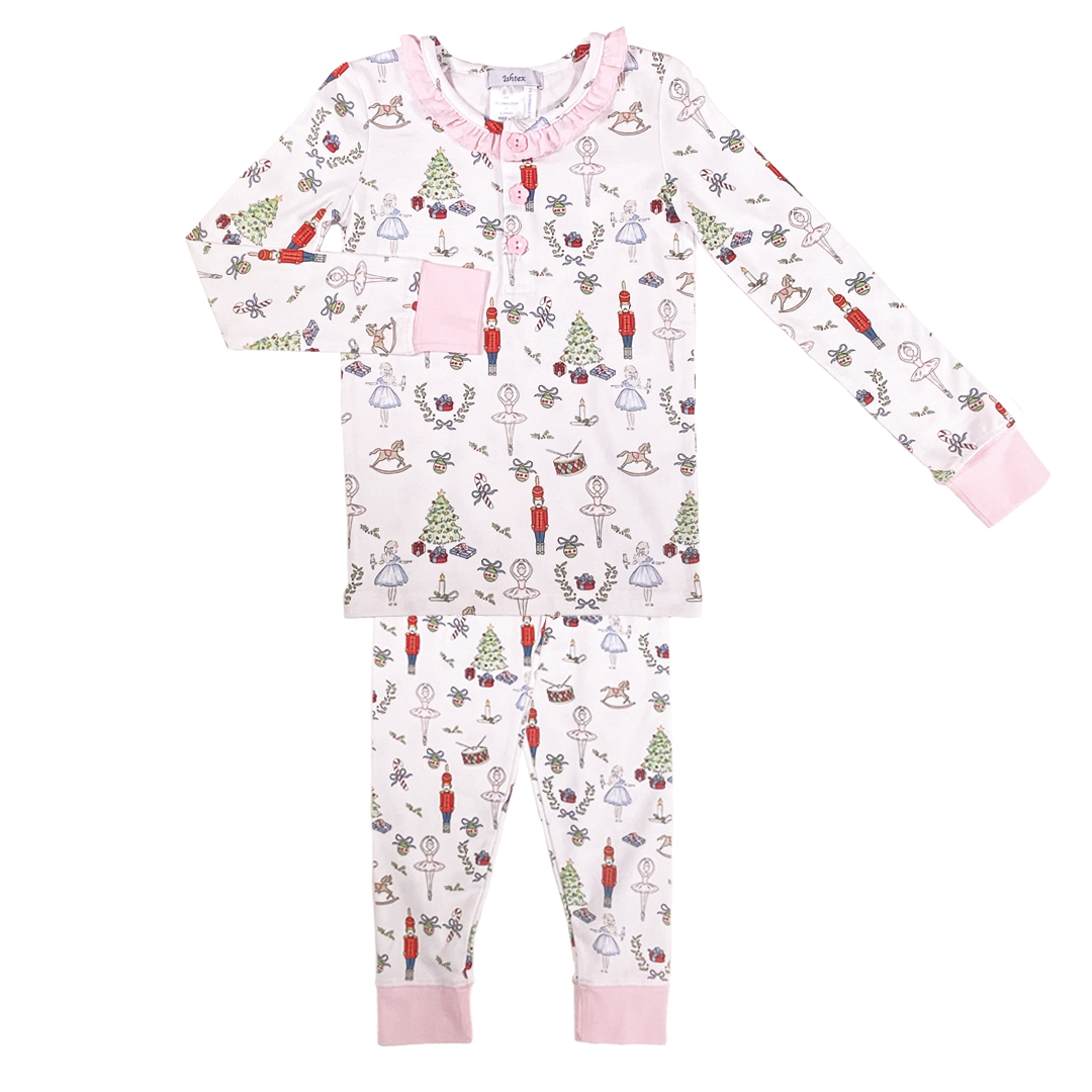 NUTCRACKER GIRL'S PJ SET