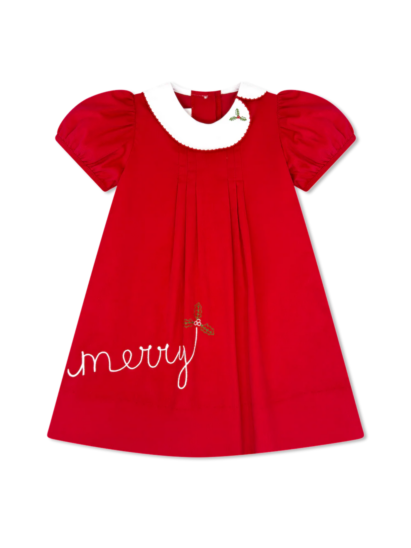 Eloise Dress High Point Red Corduroy, Merry