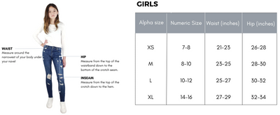 Wide leg  (Girl's Size)