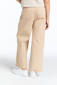 Tractr Khaki Wide Leg Jeans (Girl's Size)