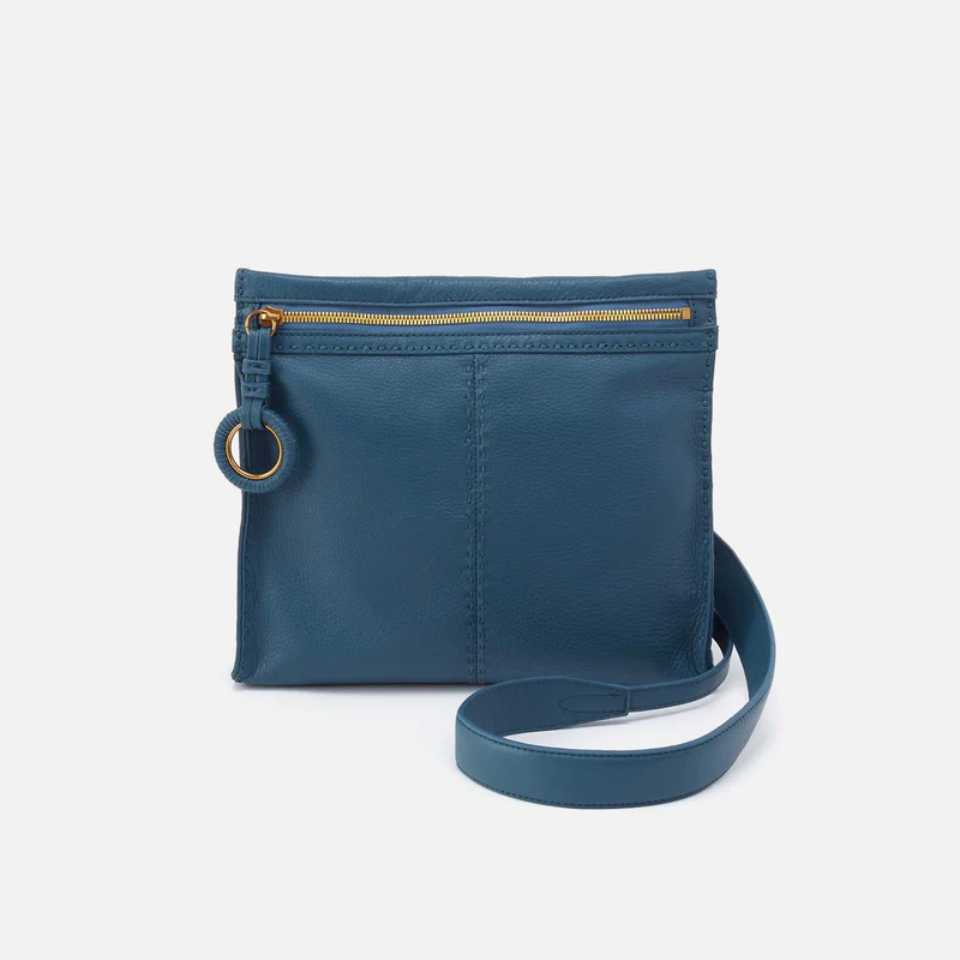 Austin Medium Crossbody - Peacock Feather