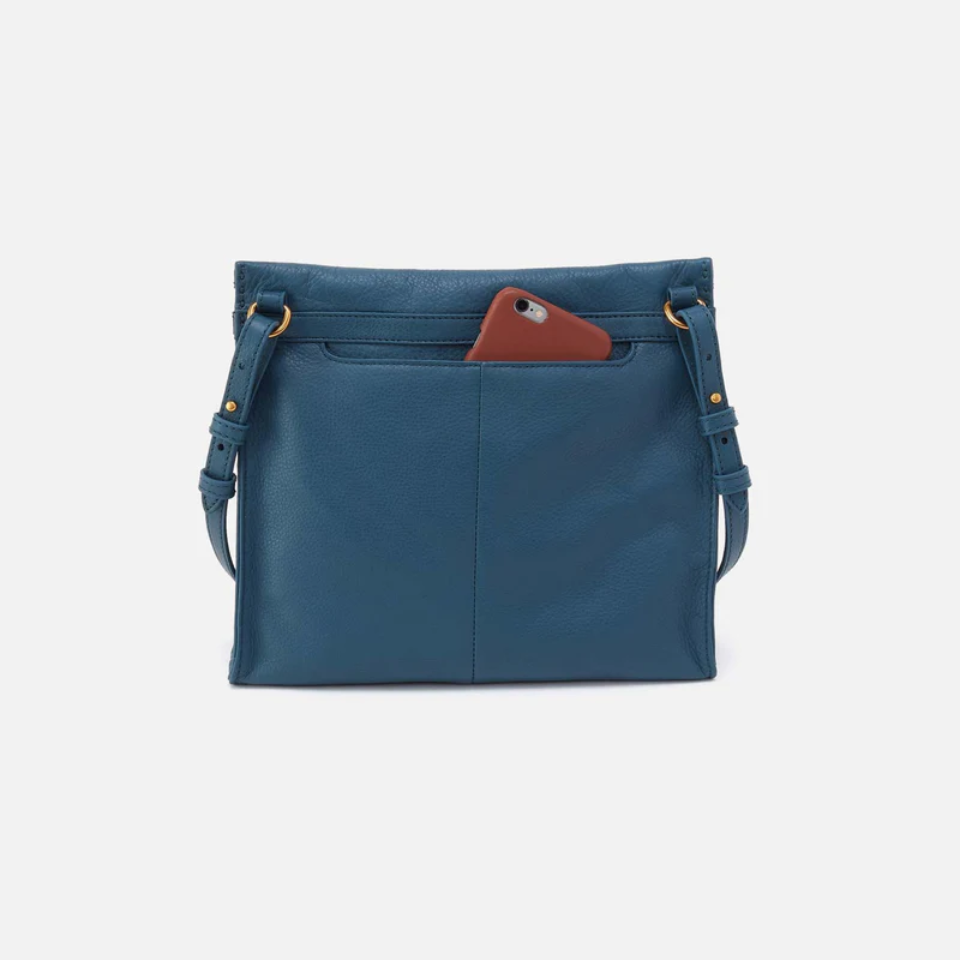 Austin Medium Crossbody - Peacock Feather