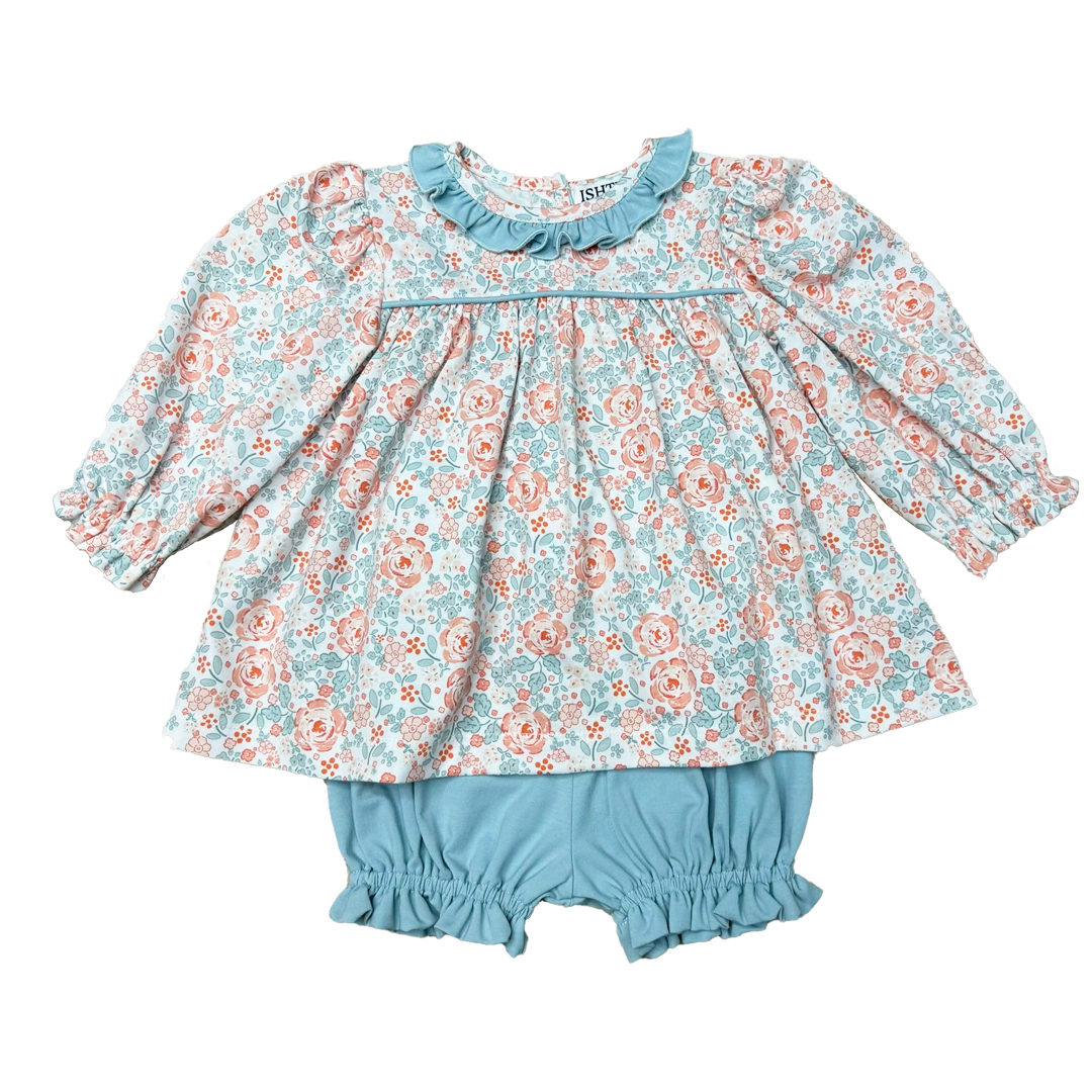 SHALLOT ROSE BLOOMERS SET