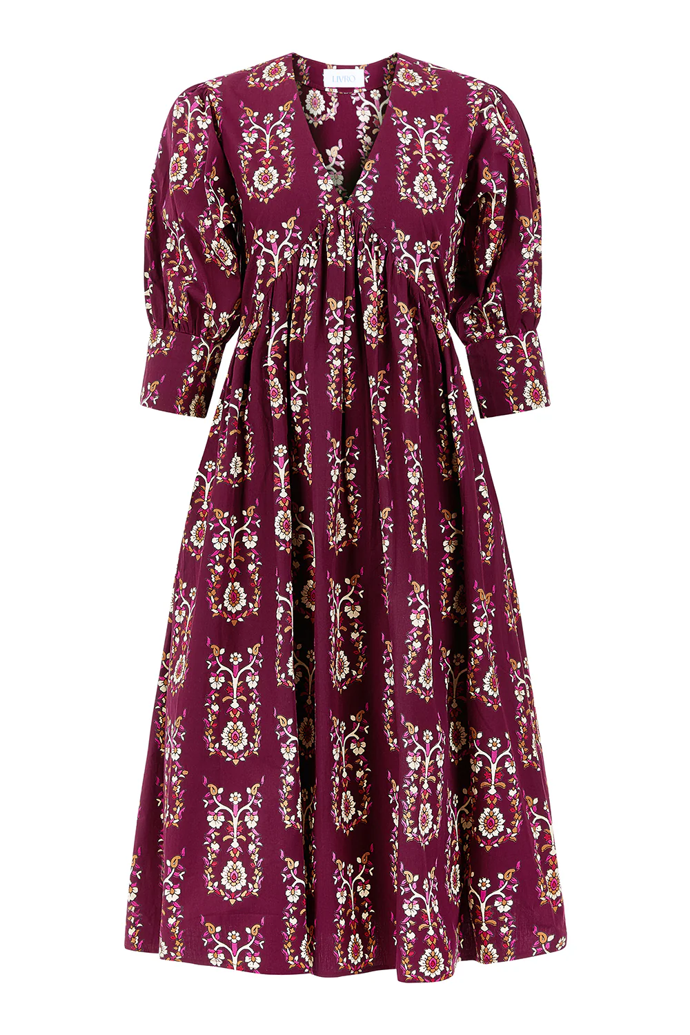 Ingrid Dress, Bramble Motifs