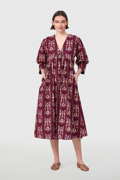 Ingrid Dress, Bramble Motifs