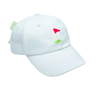 Golf Flag Bow Baseball Hat