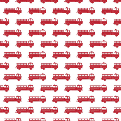 Jack Boys' Pajama Pant Set - Fire Truck Red