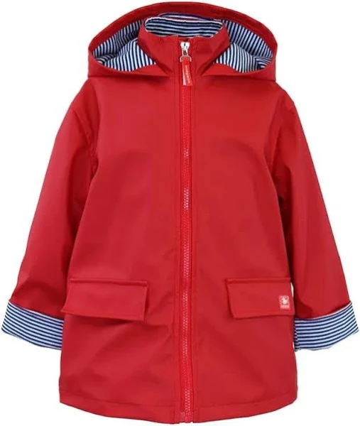 Unisex Raincoat - Lollipop Red