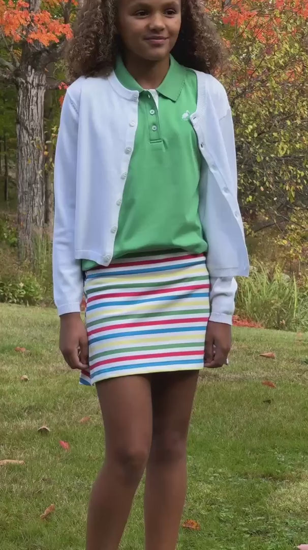 Clays Club Skort Portland Sealife Stripe