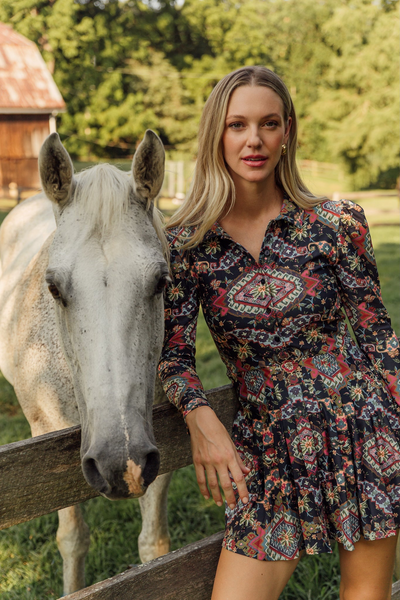 The Edith Dress - Autumn Tapestry