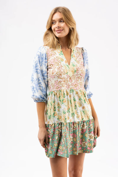 The Tory Dress - Spring Petals