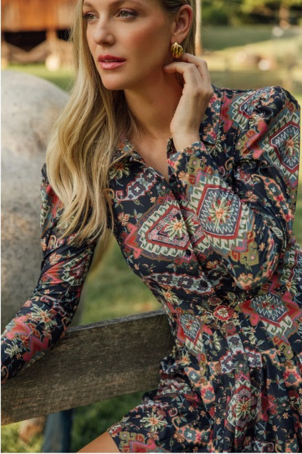 The Edith Dress - Autumn Tapestry