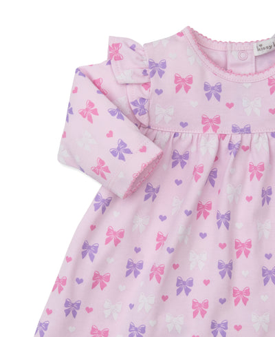 Billowy Bows Dress & Legging Set