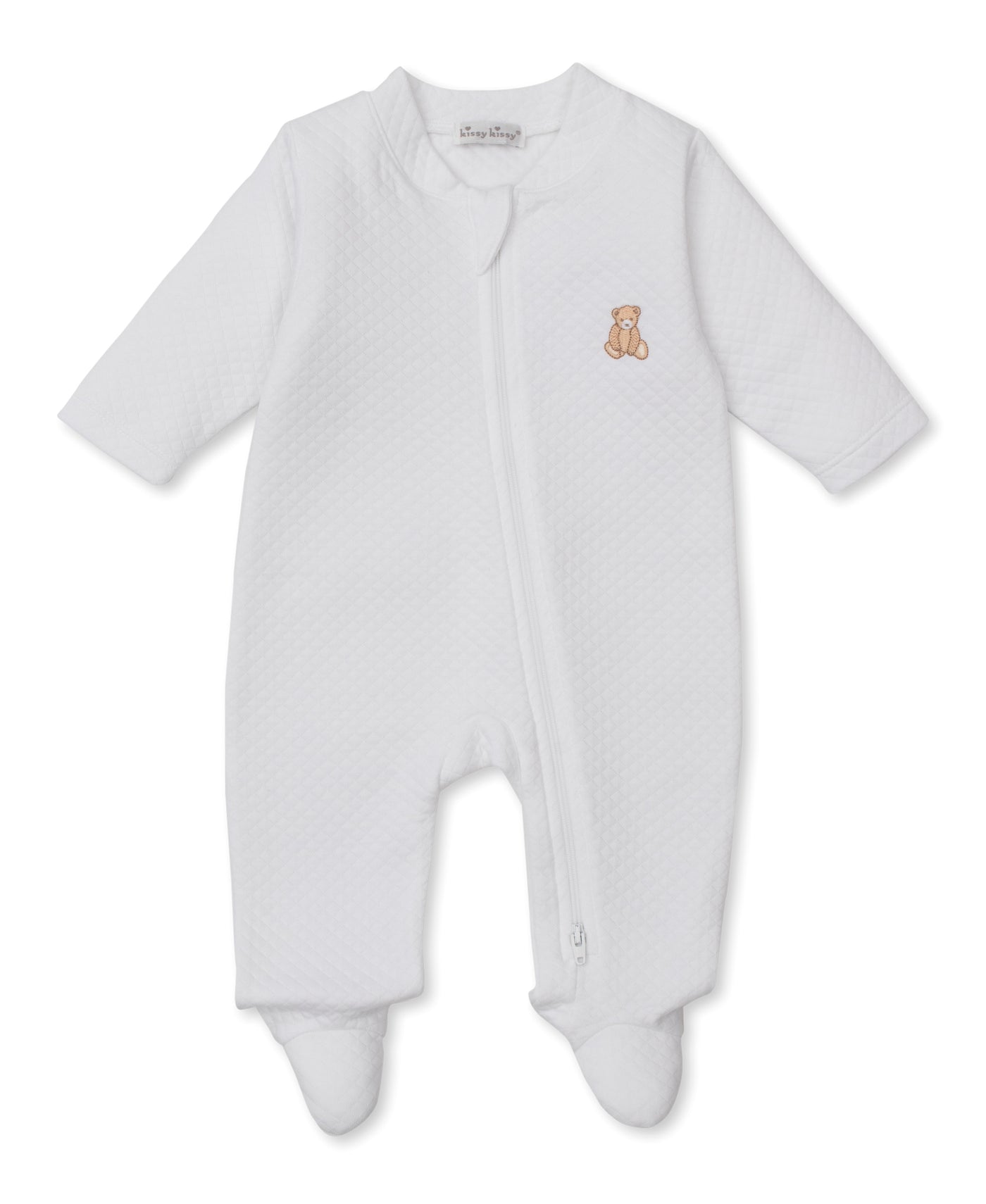 Teddy Bear Time Jacquard Footie