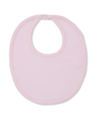 Pink Jacquard Bib