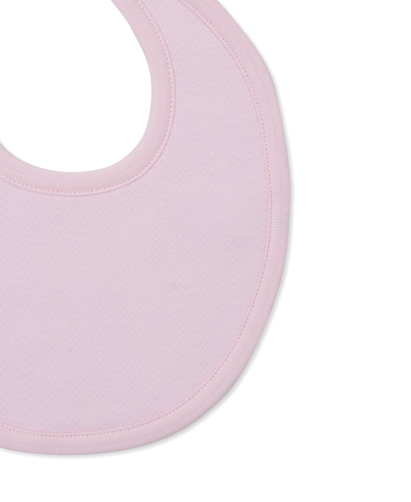 Pink Jacquard Bib