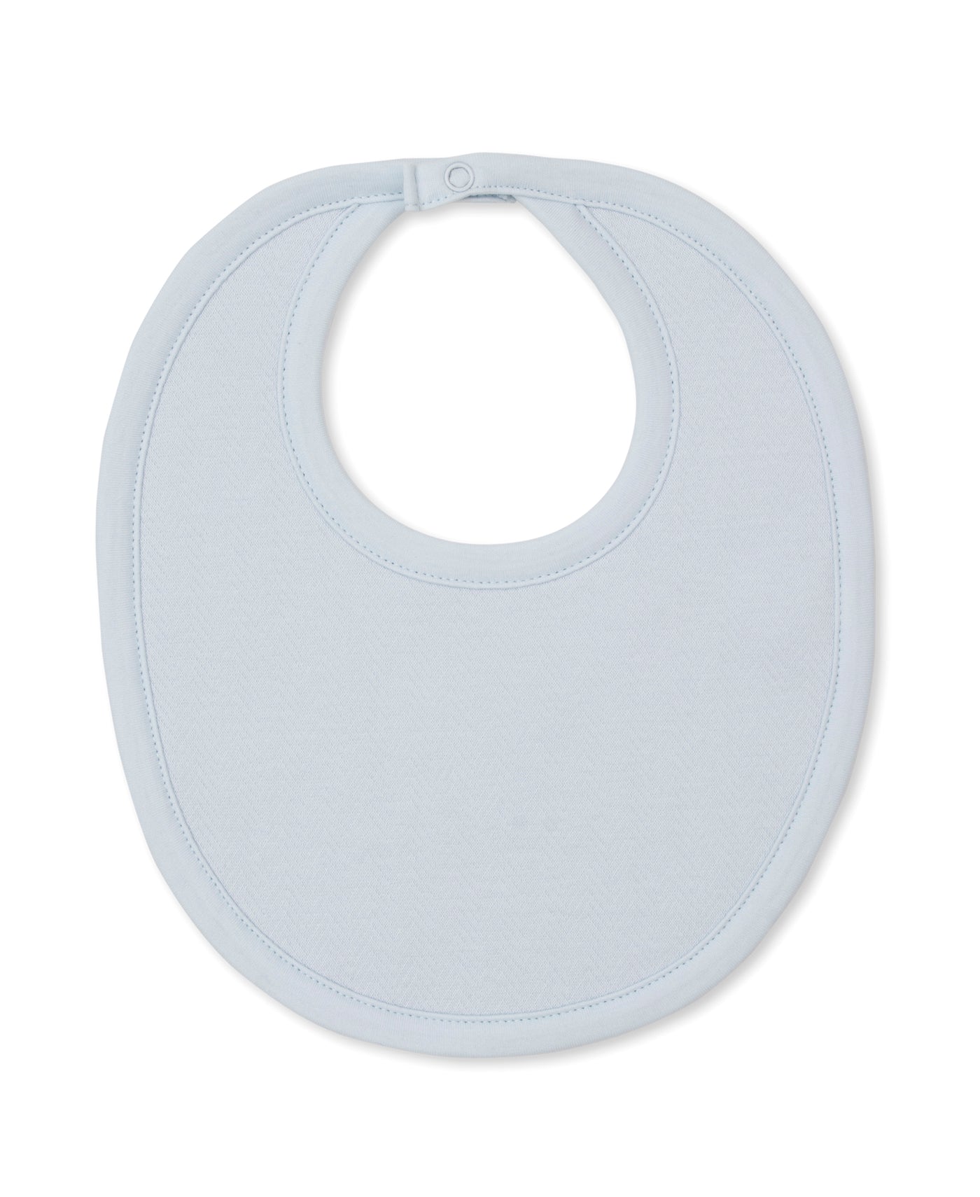 Blue Jacquard Bib