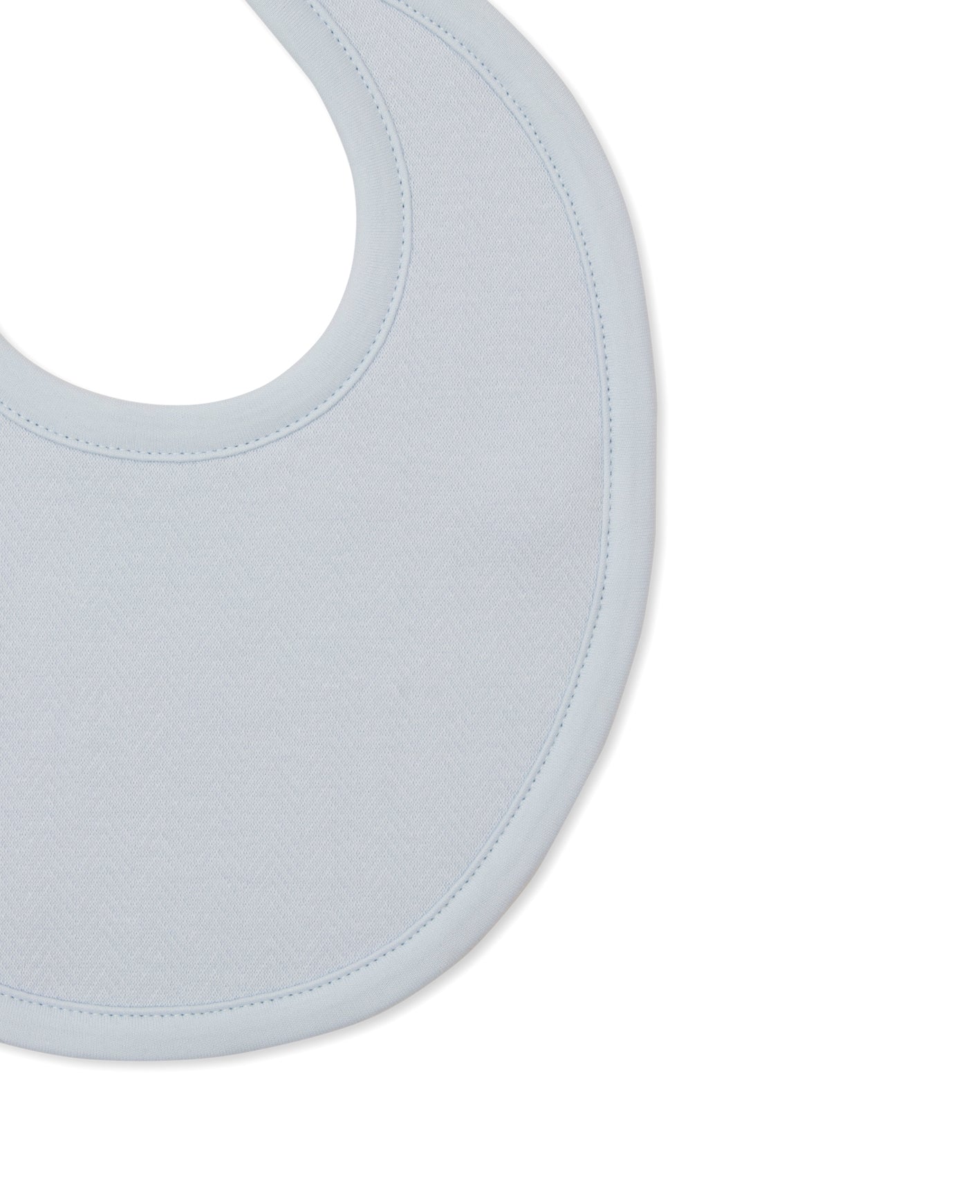 Blue Jacquard Bib