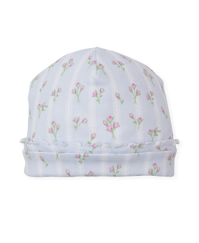 Blue Ribbon Stripe Bouquets Hat