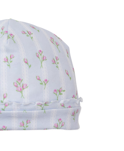 Blue Ribbon Stripe Bouquets Hat