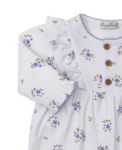 Lilac Tiny Blossoms Playsuit
