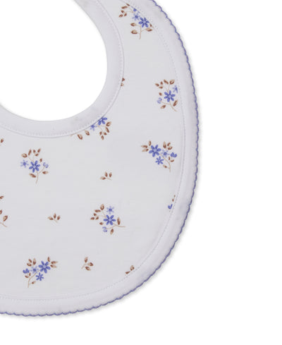 Lilac Tiny Blossoms Bib