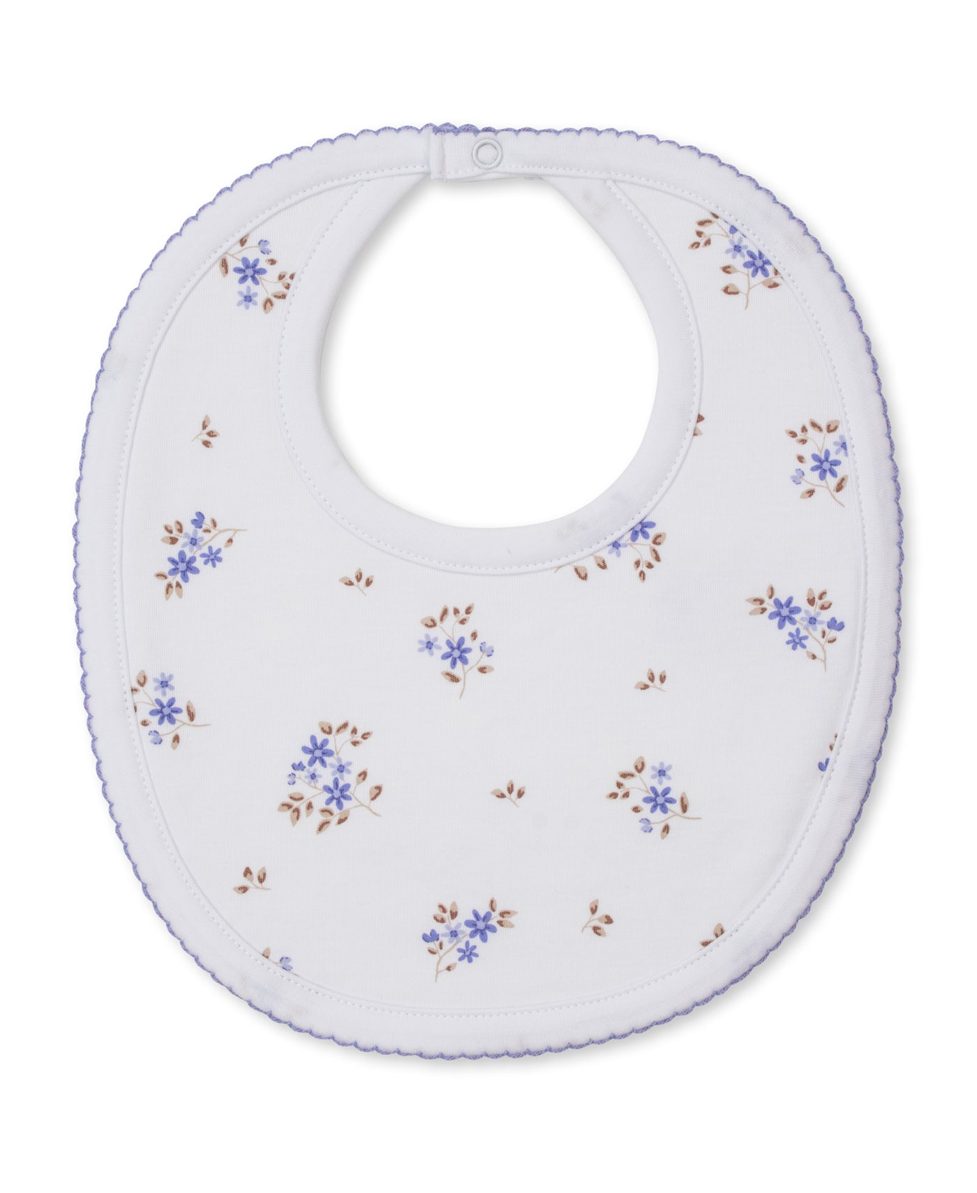 Lilac Tiny Blossoms Bib