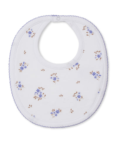 Lilac Tiny Blossoms Bib