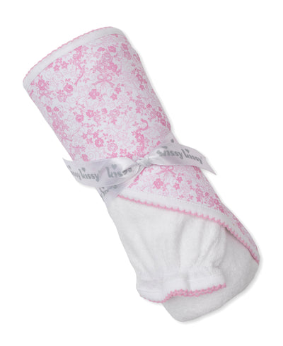 Old English Roses Towel with Mitt Set
