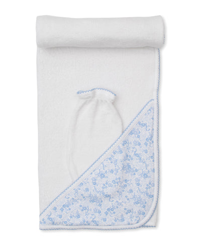 Old English Roses Towel with Mitt Set
