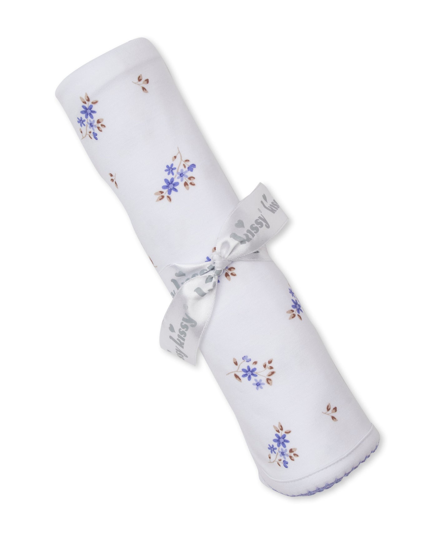 Lilac Tiny Blossoms Blanket