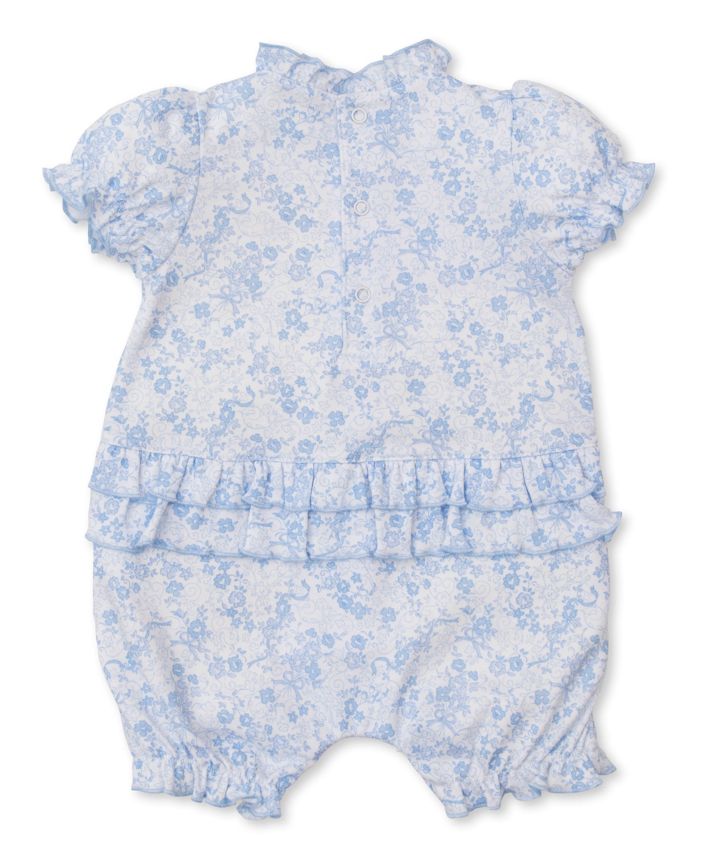 Old English Roses Playsuit - Blue