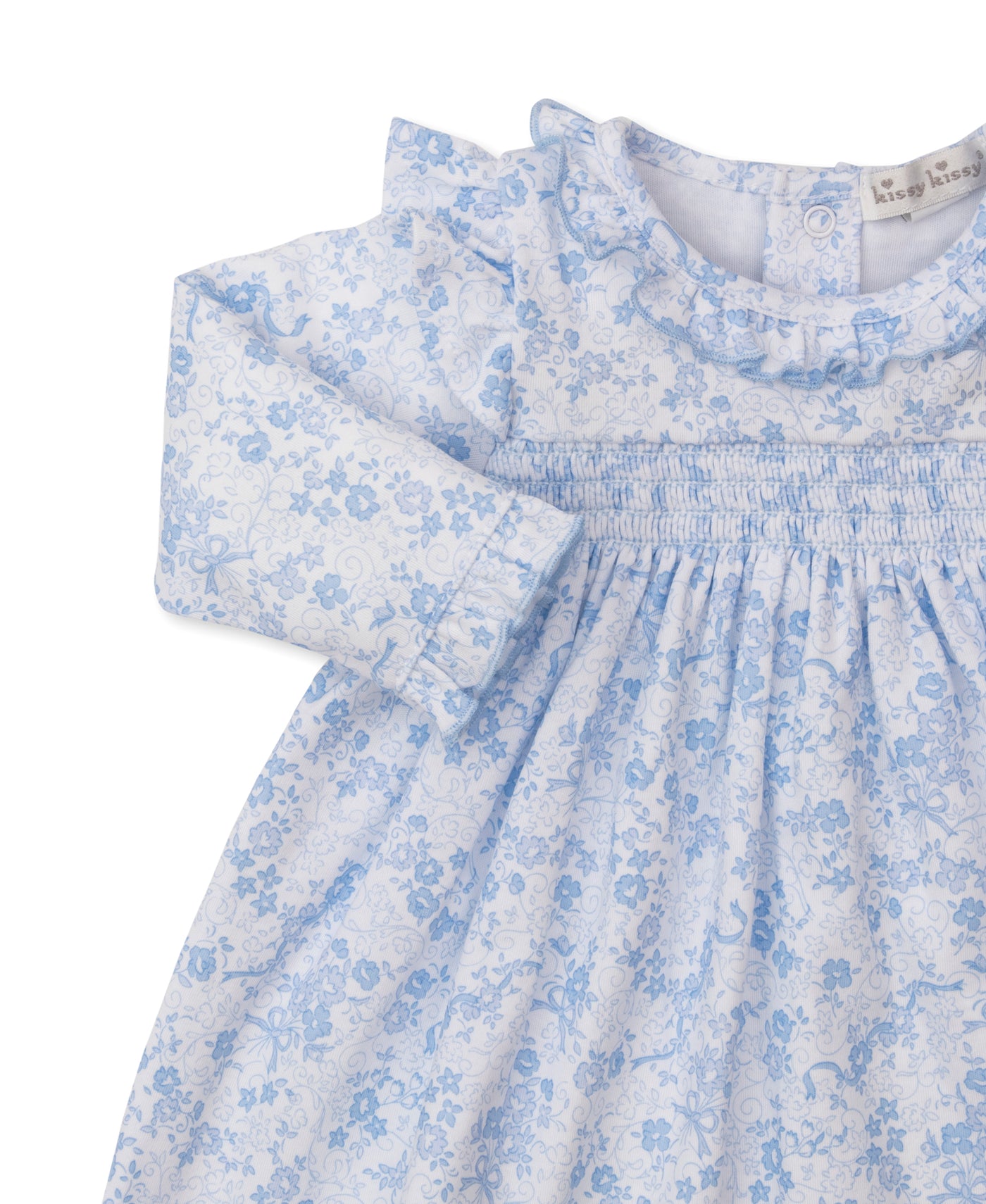 Old English Roses Smocked Dress Set