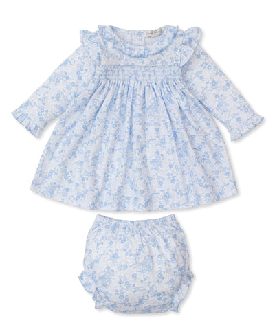 Old English Roses Smocked Dress Set