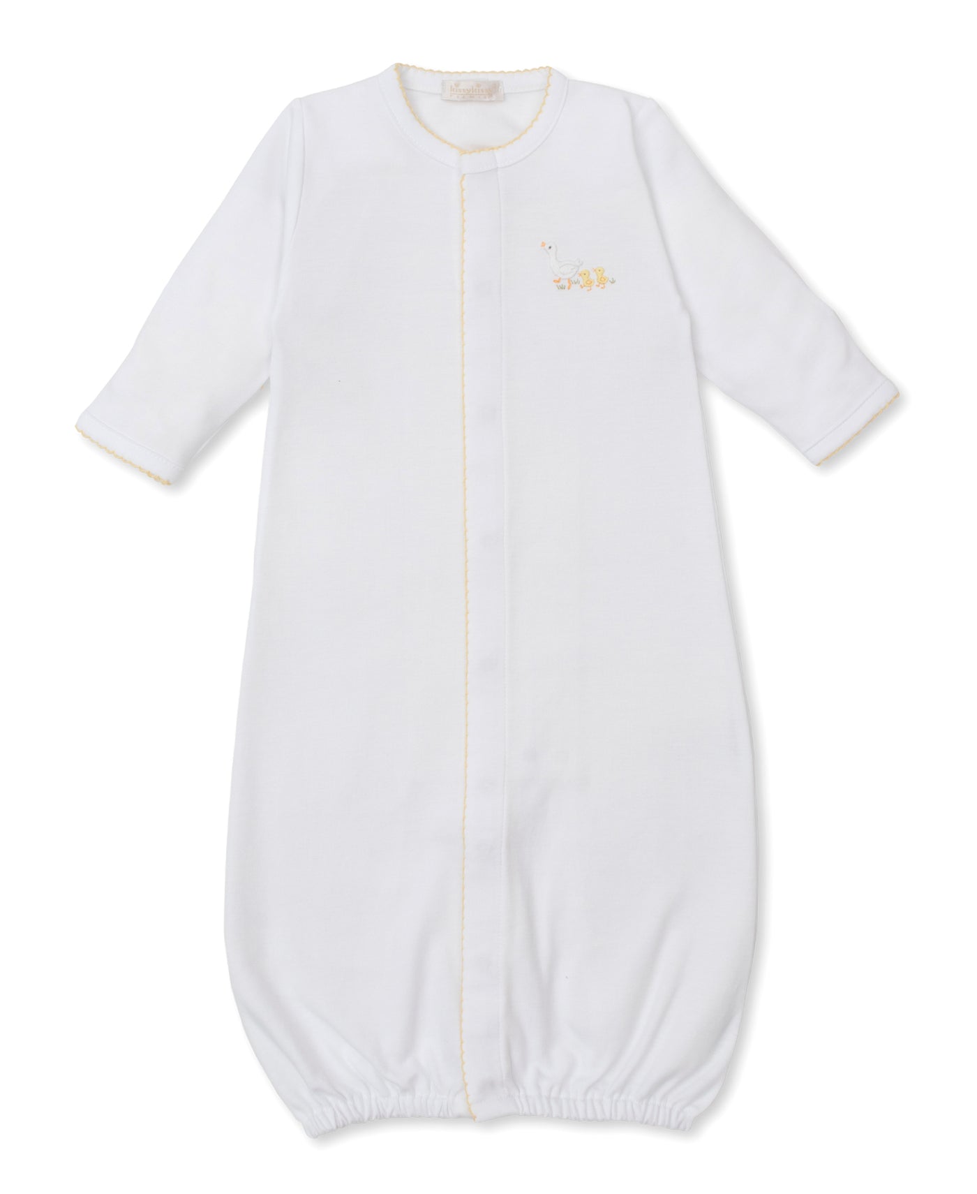 Baby Ducks Hand Embroidered Converter Gown