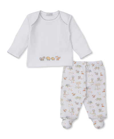 Forest Frolic Footed Pant Set