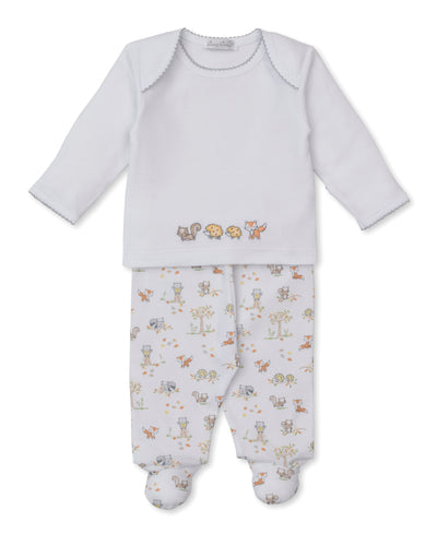 Forest Frolic Footed Pant Set