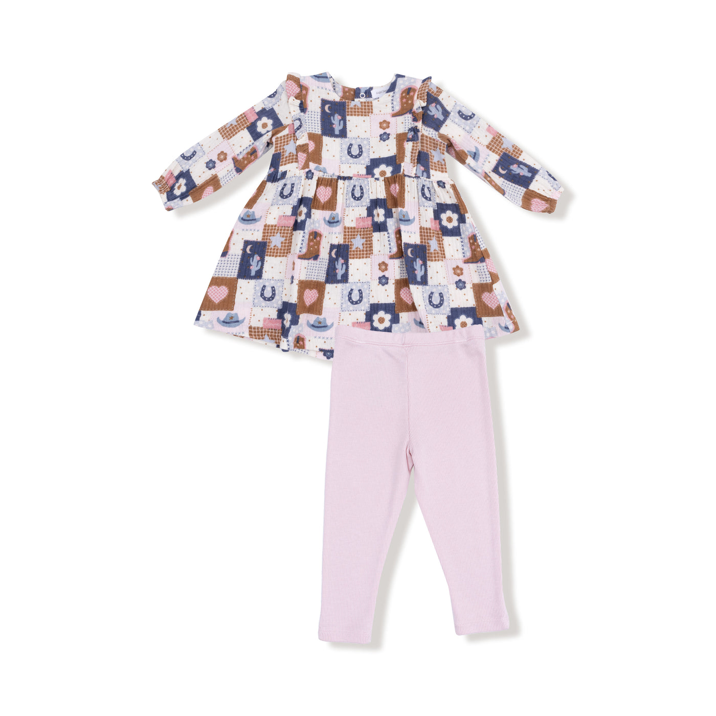 Patchwork Cowgirl Legging Set