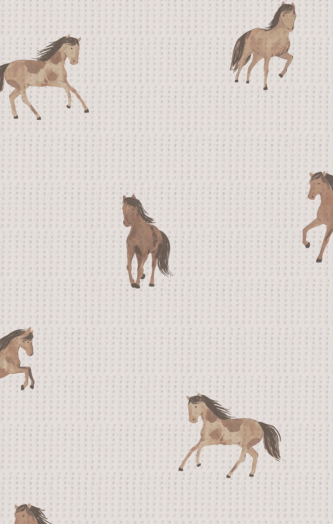 Mini Horses Swaddle Blanket