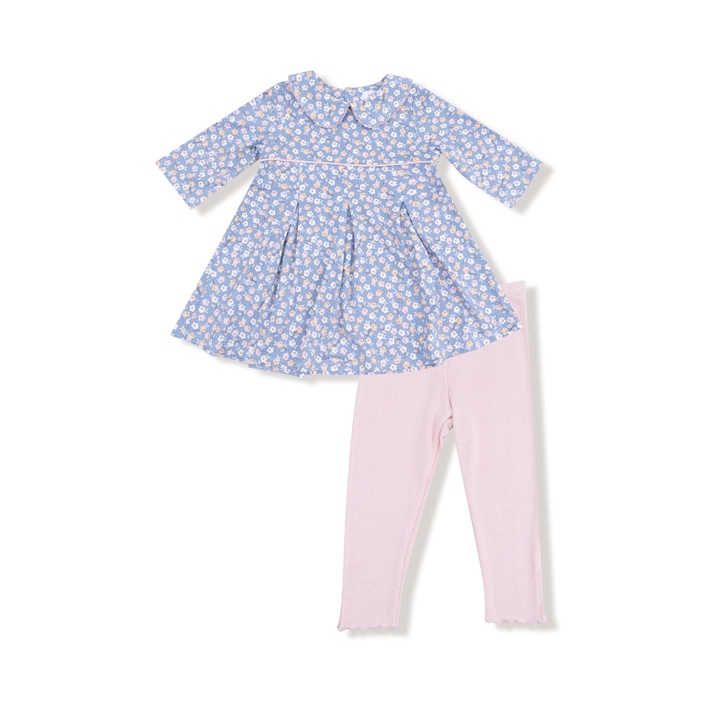 Country Calico Dress & Legging Set