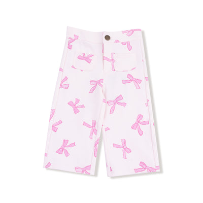 Pretty Bows - High Waisted Pants
