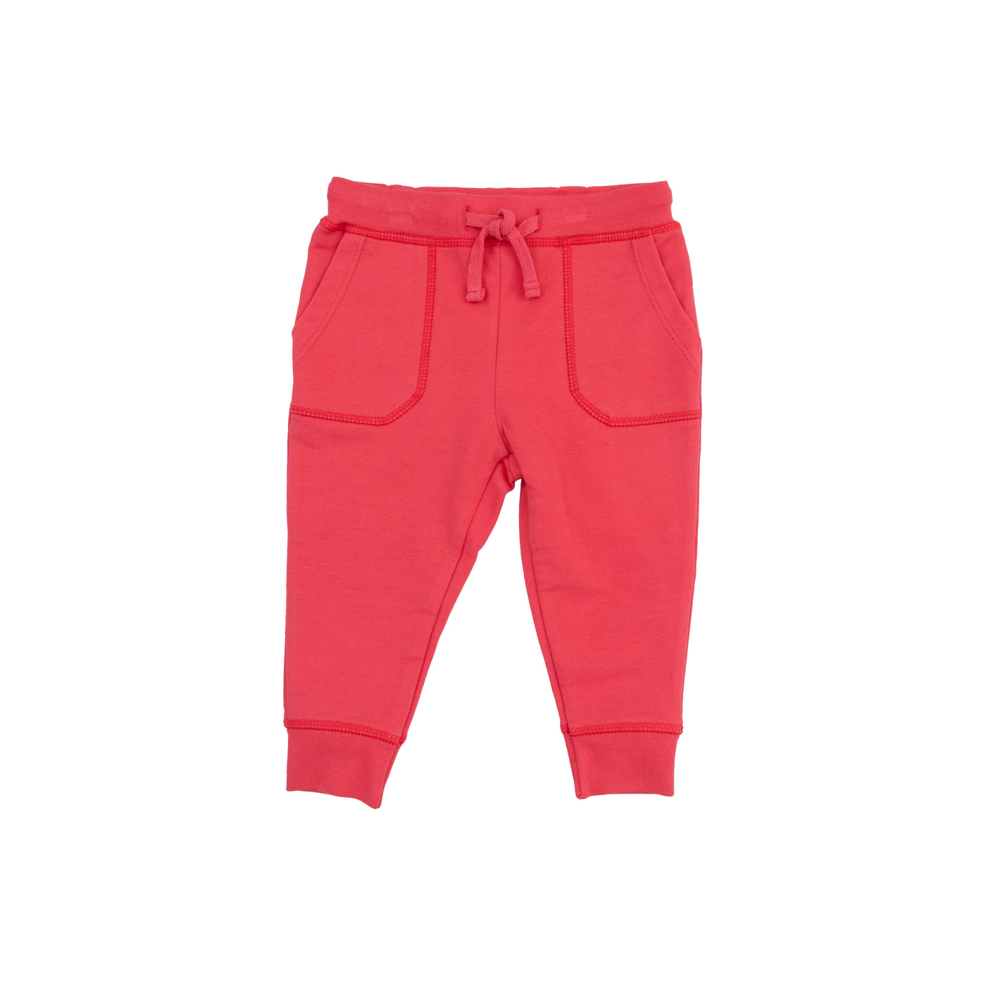 Red Jogger - French Terry