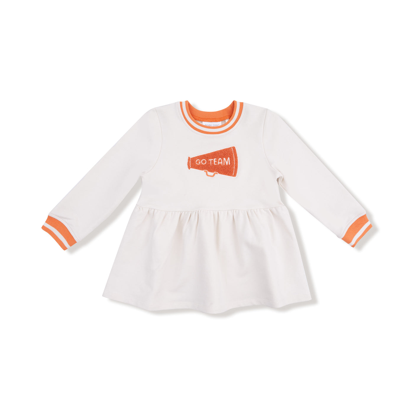 Varsity - Orange French Terry Dress
