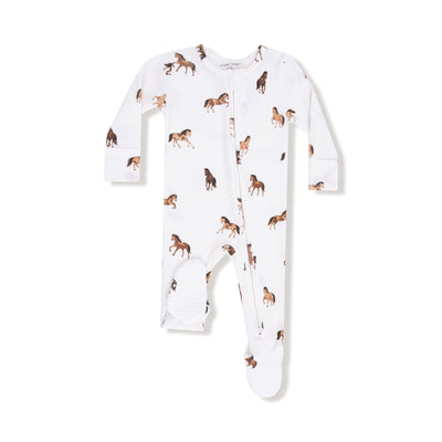 Mini Horse 2-way Zipper Footie
