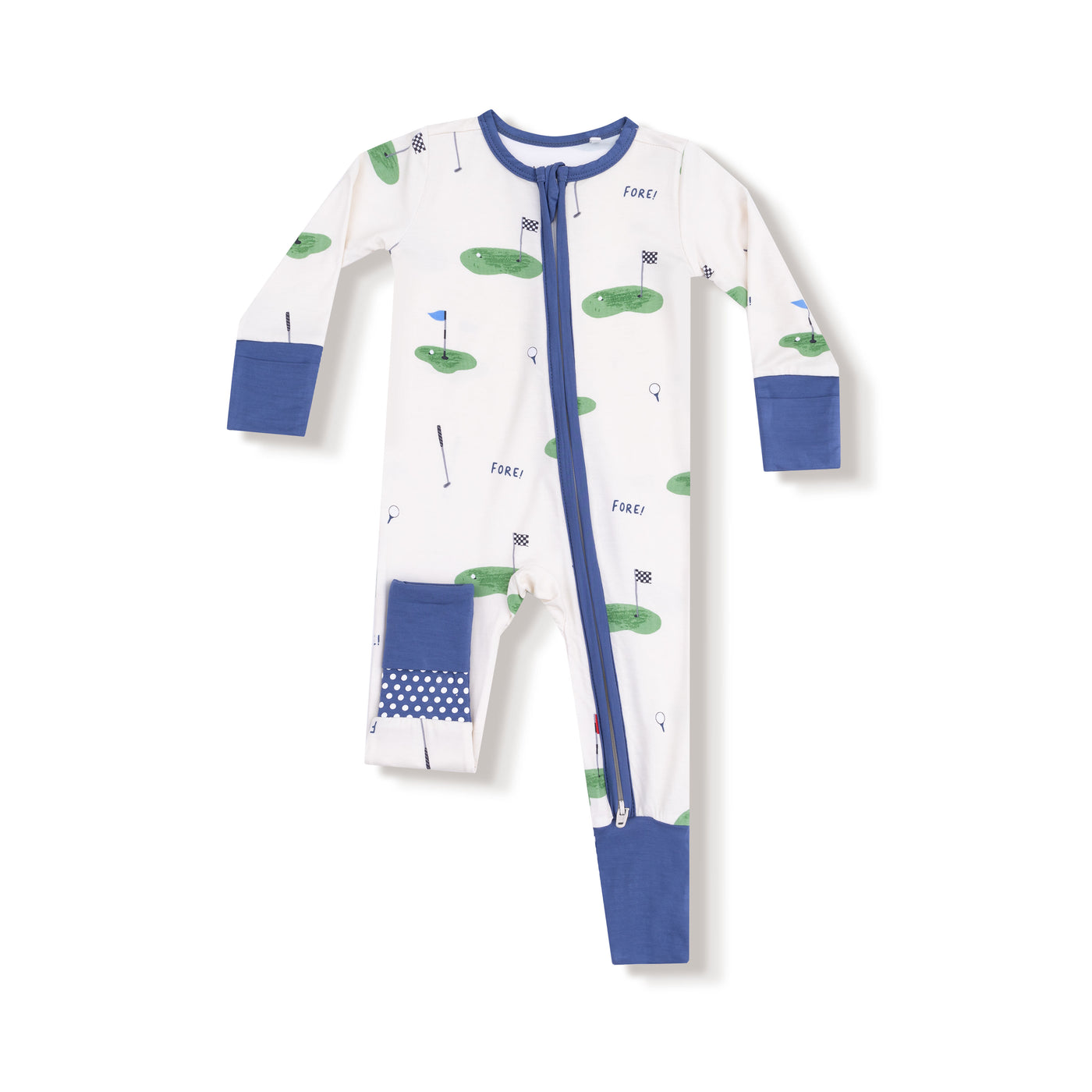 All Fore Golf - 2-Way Zipper Romper