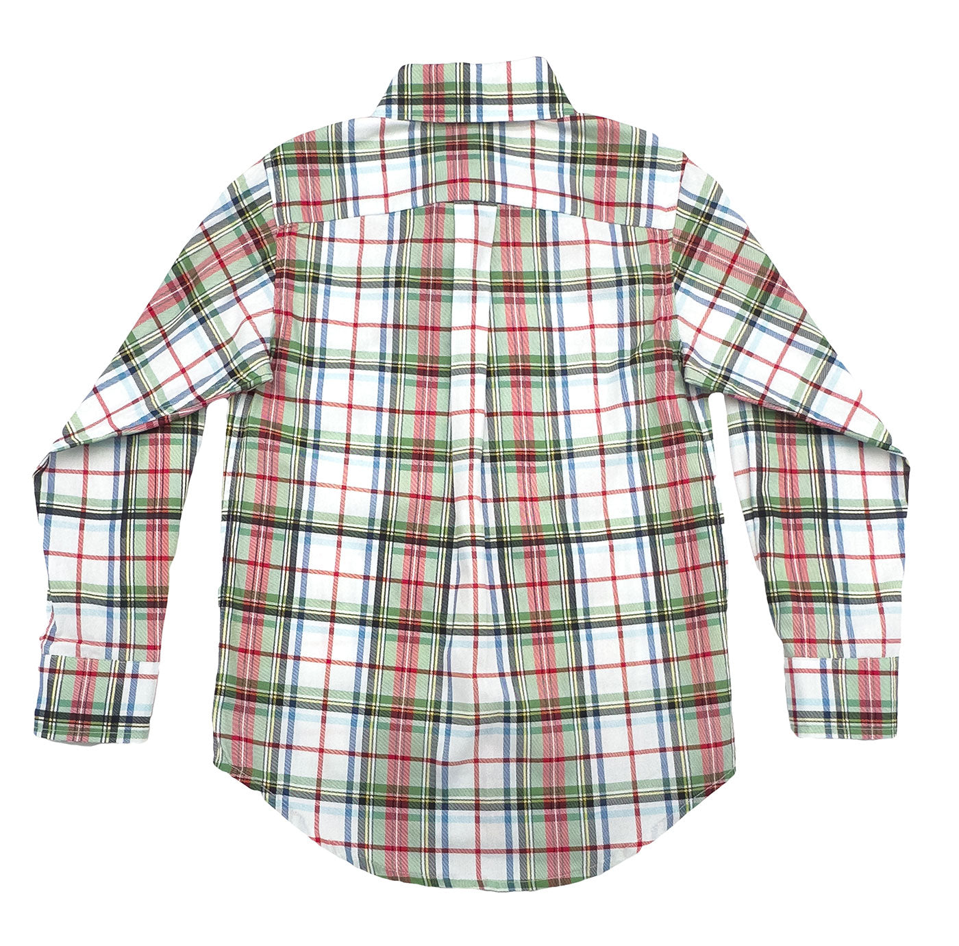 CARTER OXFORD SHIRT - Creme Plaid