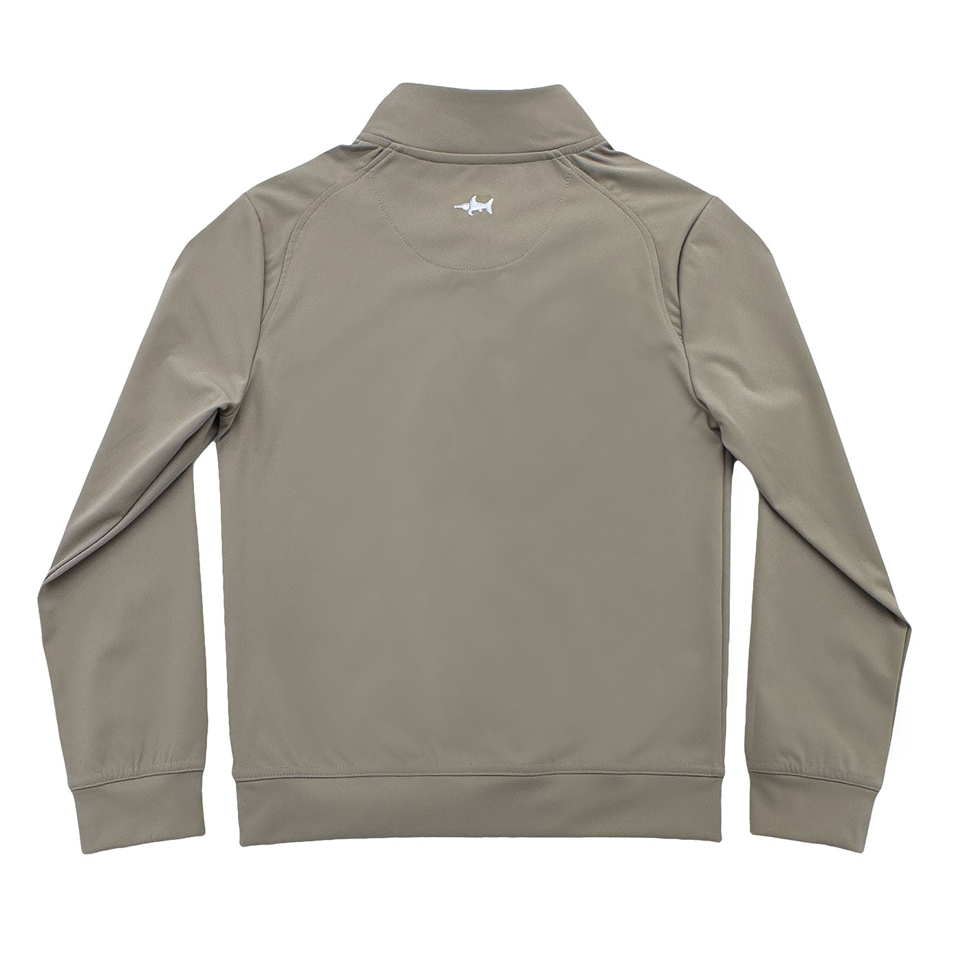 COLLINS PERFORMANCE QUARTER ZIP -Taupe