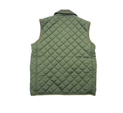 DERBY QUILTED VEST - Green